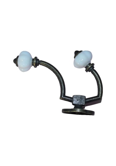 Suntek Avrupa Tarzı Çift Kafa Kapı Duvar Kanca Tutucu Anahtar Havlu Ceket Şapka Askısı Çok Renkli