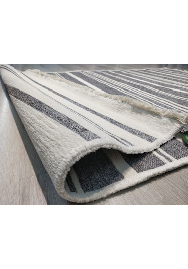Eko Halı Mondo Kilim Md02 Silver Çift Taraflı Kilim 120X180 Cm