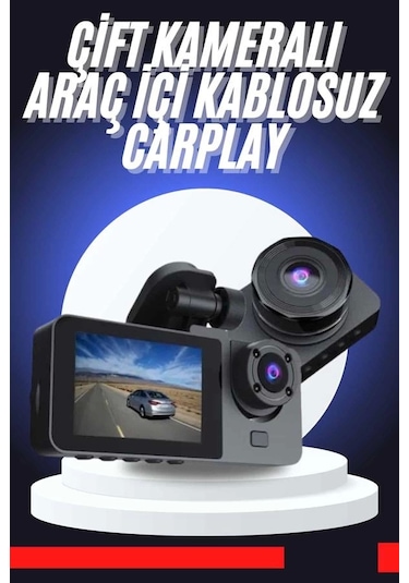 Carplay Fotoğraf Ve Video Kaydedici Araç İçi Kamera Ekranlı