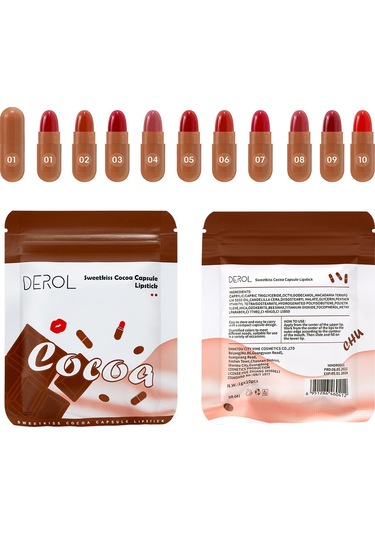 Vkemall Çok Renkli, Uzun Süre Dayanıklı Ve Mat Bitişli Ruj Seti - Her An İçin İdeal Hediyelik