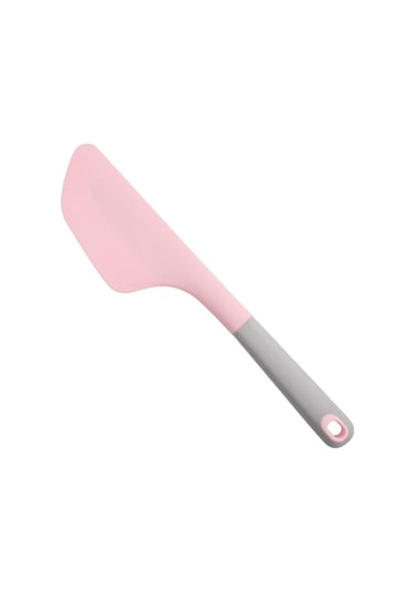 Pembe Ekstra Büyük Silikon Krema Pişirme Kazıyıcı 34cm Yapışmaz Tereyağı Spatula Pürüzsüz