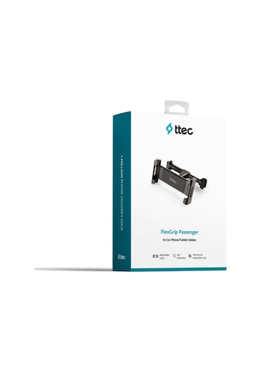 Ttec Araç Arka Koltuk İçin Telefon Ve Tablet Tutucu, Tablet Düşme Engelleyici Universal Tablet Tutucu