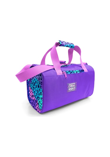 Coral High Mor Leopar Desenli Spor Çantası 27532