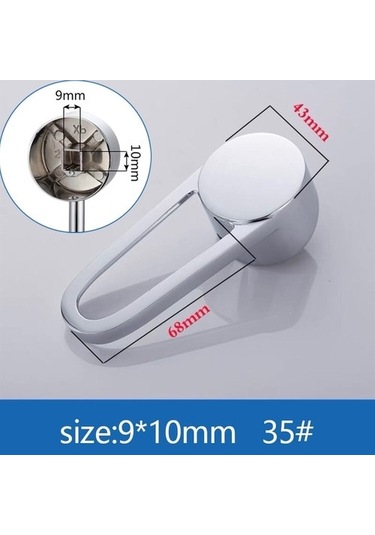 Joyhub Mingjin Shop2 35 Mm Tip 1 Stili Musluk Kolu Aksesuarları Banyo Yedek Krom Kaplama Musluklar Kartuş Makara Musluk Tek Metal Kol Kolu 02jhbz Renkli Çok Renkli