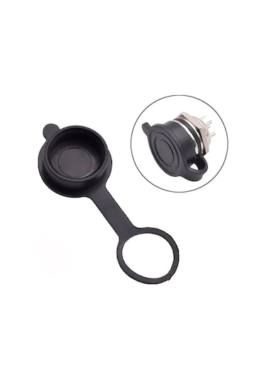Agoodshop Gx12 Tarzı Cltgxdd Gx12 Gx16 Gx20 Havacılık Dairesel Priz Su Geçirmez Toz Kapağı Kaynak Ka
