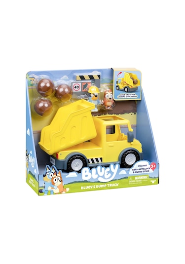 Bluey Damperli Kamyon Ve Figür Oyun Seti 17673