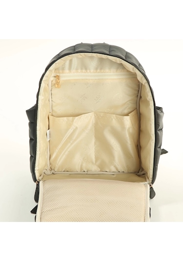 M&y Puff Anne Bebek Bakım Sırt Çantası 7335 Siyah Siyah