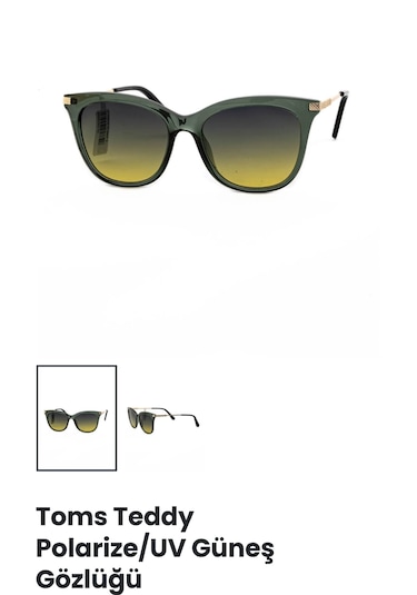 Toms Teddy Tt6018-2 C404p 52ekt Kadın Polarize Güneş Gözlüğü