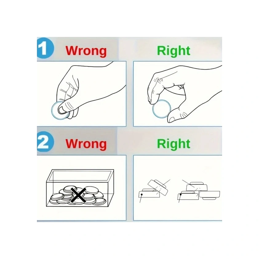 Wangxi Cr1632 10 Adet Cr927 Cr1220 Cr1632 Düğme Pili Küçük Elektronik Cihazlar İçin