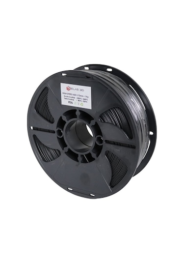 Elas Hyper ABS Filament Siyah 1.75 MM 1Kg