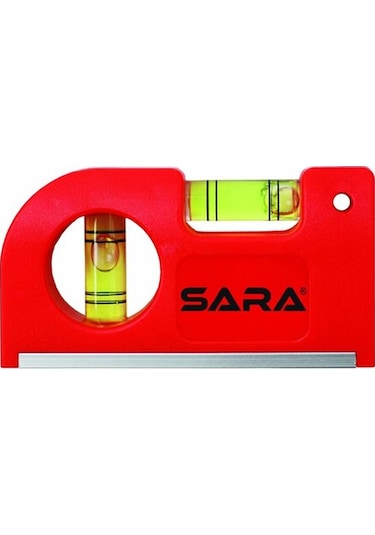 Sara Mini Cep Su Terazisi 8,5 Cm Pratik Ve Hassas Hizalama