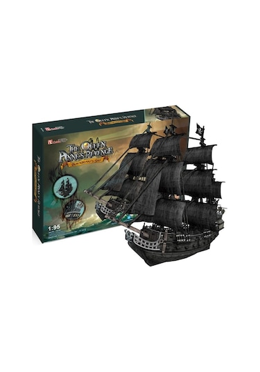 The Queen Anne's Revenge 3D - Puzzle
