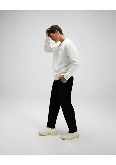 Ellesse Beyaz Erkek Sweatshirt Em579 Beyaz