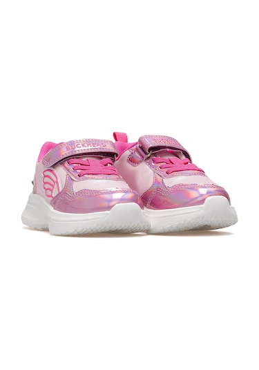 BUCKHEAD Bright Kız Çocuk Hafif Işıklı Sneaker Spor Ayakkabı 25k Buck3041 Pk Pembe Pembe