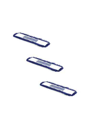 Orlon Nemli Palet Tablet Toz Toplama Statik Mop Takımı Seti 40 CM 3 Mop