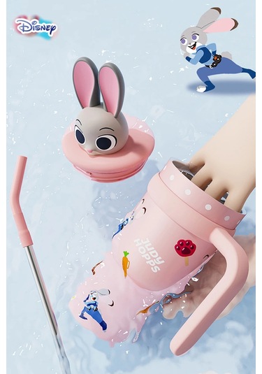 Cadılar Bayramı Tumbler Termos Kahve İçin 700 Ml Büyük Mac 316 Koyu Pembe