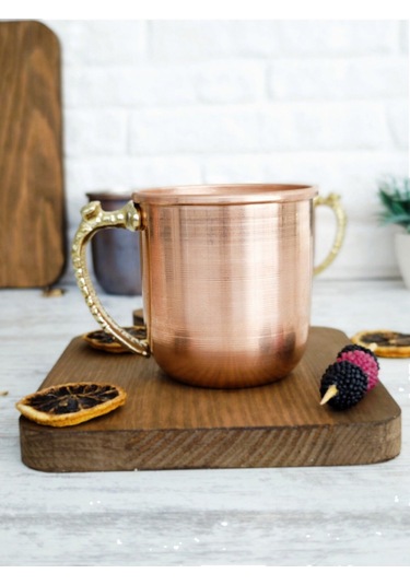 Modabakir Mule Mug Bakır Kupa Bardak Kaplamasız Metalik
