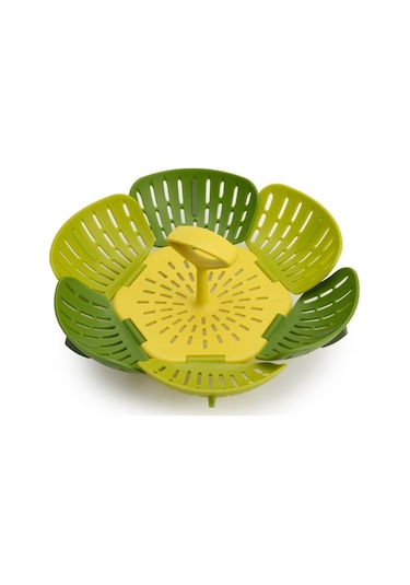 Joseph Joseph Bloom Katlanır Buharda Pişirme Sepeti -Yeşil