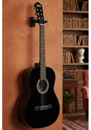 Midex Cg-270bk Siyah Klasik Gitar 4/4 Yetişkin Boy Sap Ayarlı Full Set