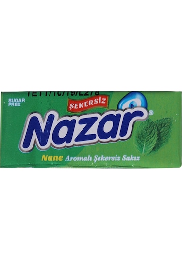Nazar 5'li Nane Aromalı Sakız 20 Adet