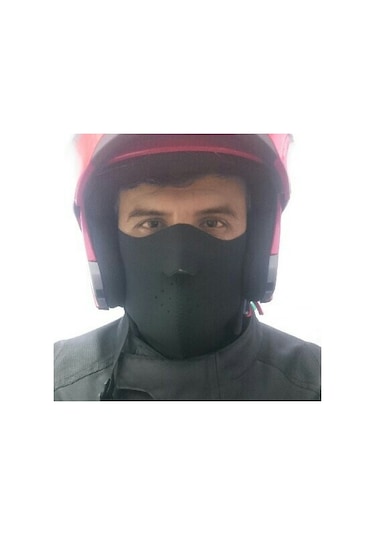 Motorsiklet Maskesi Siyah