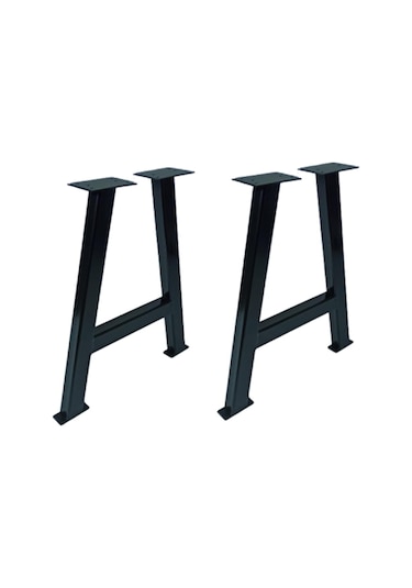 CVTdesign Metal Sehpa Ayakları Ahşap Masif Kütük Orta Sehpa Ayağı Ayak Seti