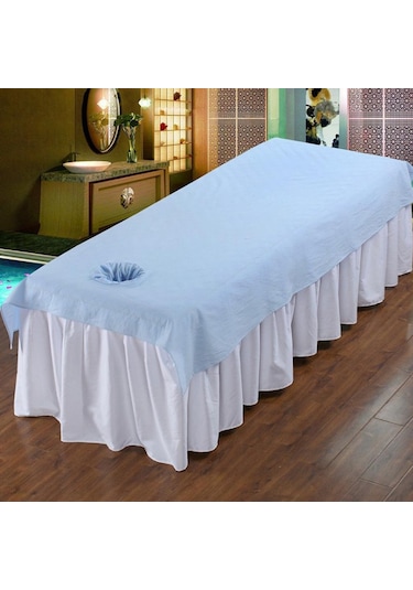 Homyl Yıkanabilir Pamuk Akupunktur Masaj Masası Yatağı Gömme