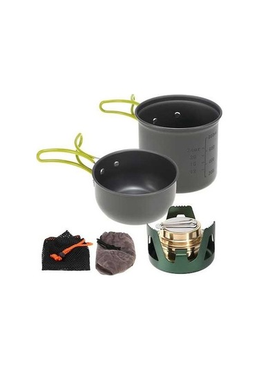 Ulzyvf Yürüyüş Yeşil Tenceresi Skycity Sırt Seti Pratik Kamp Balıkçılık Çantası Yeşil Yeşil