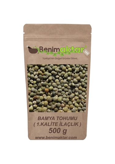 Benimaktar Bamya Tohumu lık 1.Kalite 500 G