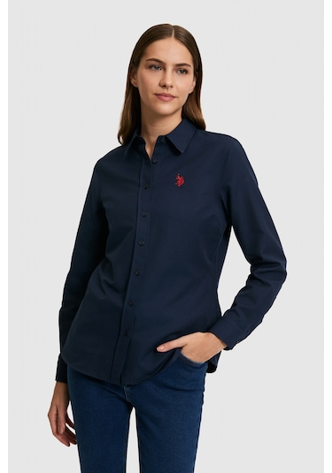 U.S. Polo Assn. U.s. Polo Assn. Kadın Lacivert Gömlek Basic 50324791-vr033
