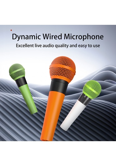 Yifomall Profesyonel Dinamik Mikrofon - Canlı Yayın Ve Kayıt İçin El Tipi Kablolu Mikrofon Açma/kapama Düğmeli