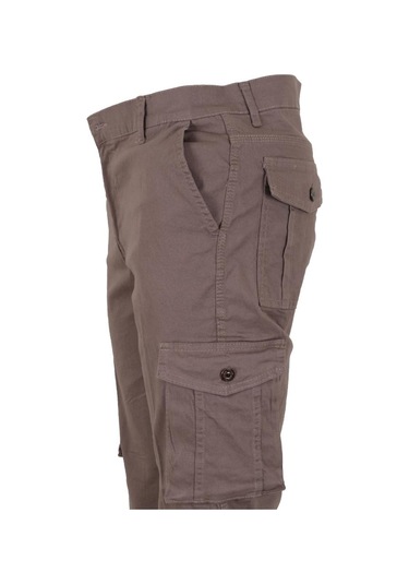 Modarar Erkek Keten Kargo Pantolon Kahverengi Rar01444 Modarar Erkek Keten Kargo Pantolon Kahverengi Rar01444