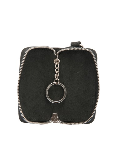 Tergan Siyah Deri Unisex Anahtarlık 00257a6f