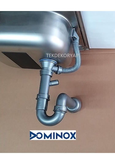 Dominox Dmn 10 Evye Sifonu Krom