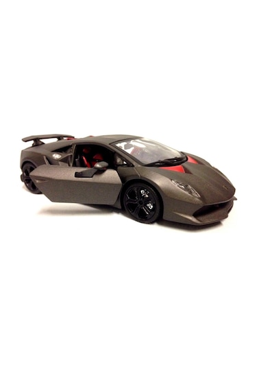 Burago Lamborghini Sesto Elemento 1/24 Koyu Gri Model Araba