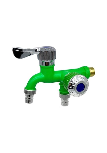 Maoyaya Çift Kontrol Muslukları - Çift Çıkışlı Su Musluğu Evrensel Arayüz A A