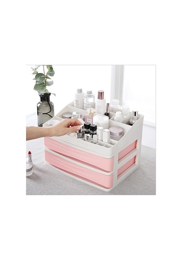 Suntek Kozmetik Düzenleyici Makyaj Çekmecesi Tutucu Mücevher