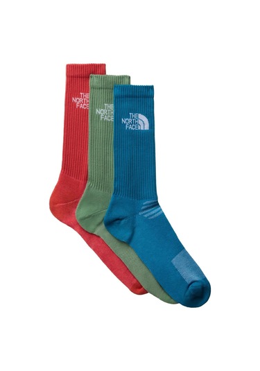 The North Face Multı Sport Cush Crew Sock 3p Nf0a882hftı1 Çok Renkli