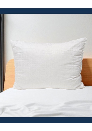 Solivane Otel Tipi Lüks Yastık Elit Cotton Nano Yastık 1300gr 230tc Queen Size 60x80 Beyaz-1