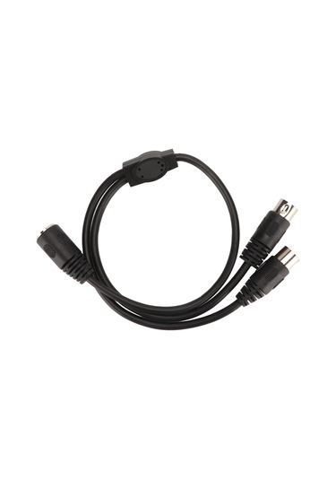 Hfambition 5pin Din Anahtarlı 1 Giriş 2 Çıkış Mıdı Splitter Kablosu - Pvc Kapaklı, Esnek, Çok Cihaz Bağlantısı