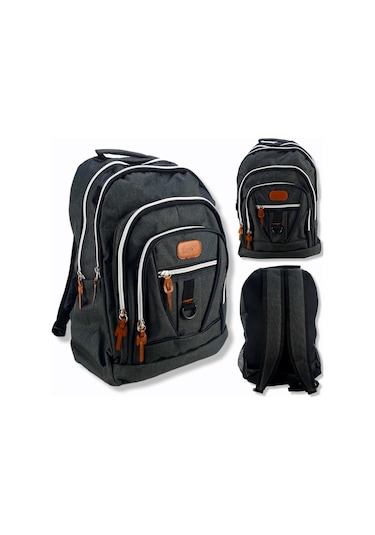 Lucky Bag Genç Okul Ilkokul Ortaokul Lise Öğrenci Sırt Çantası Füme