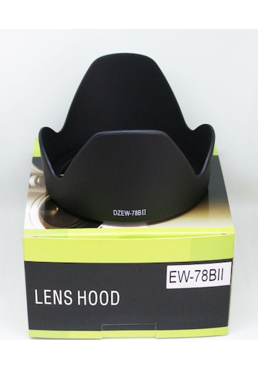 Dbk Canon EF 28-135 MM IS USM Lens için EW-78BII Parasoley