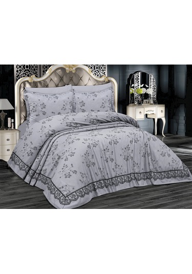 Maryam 6 Parça Pike Takımı Gri