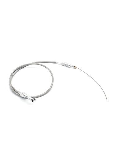 Maiyame Ls1 4.8/5.3/5.7/6.0 Araçları İçin 36" Uzunlukta Paslanmaz Çelik Örgülü Gaz Kablosu - Kolay Kurulum, Uzun Ömürlü Ve Kesilebilir