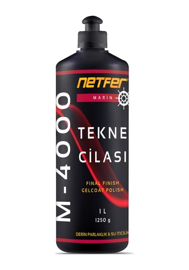 Netfer M-4000 Marin Tekne Cilası 1 L