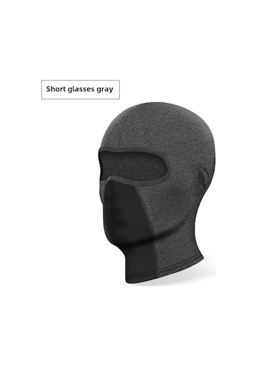 Hangfox Motosiklet Yaz Kask İçliği Buzlu İpucu Gri Gözlük Delikli Güneş Koruma Ter Soğurucu Nefes Alabilir Taban Standart Beden Diğer