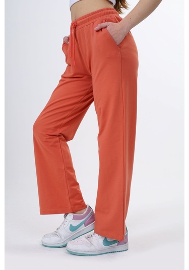 Toontoy Kız Çocuk Eşofman Alt Kiremit