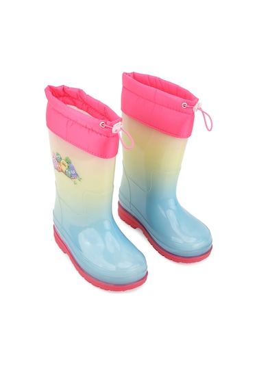 Gezer 00675 Kız Çocuk Termal Astarlı Su Yağmur Geçirmez Çizme Fuşya