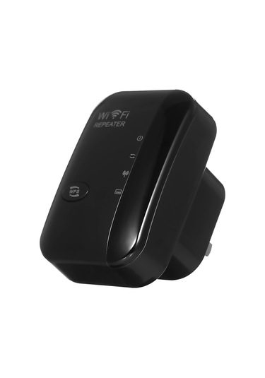 Xiyyadms 2.4ghz 300mbps Wifi Sinyal Güçlendirici, Kablosuz Repeater, Ap Modu, 2 Pcb Anten, Siyah, Abd Standartı