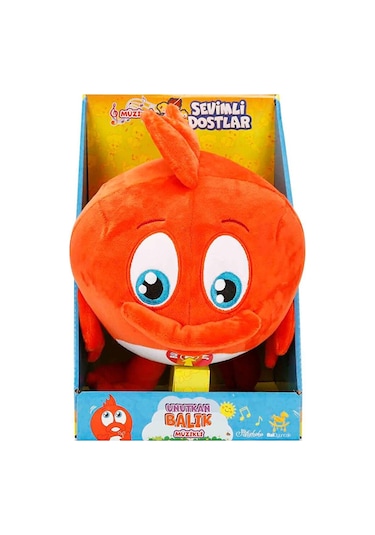 Unutkan Balık Müzikli Peluş 4 Adet